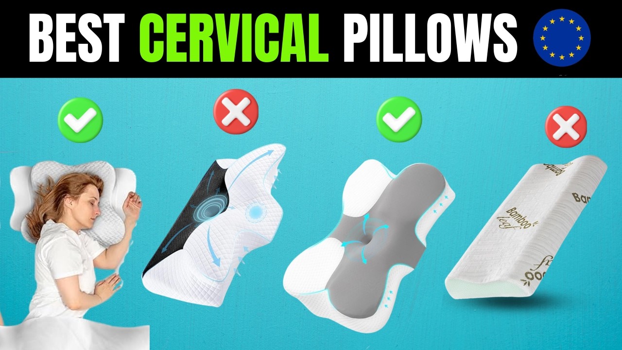 ✅ 7 Best Cervical Pillows for Neck Pain in Europe [2026] 🛌 Ergonomic Neck Support