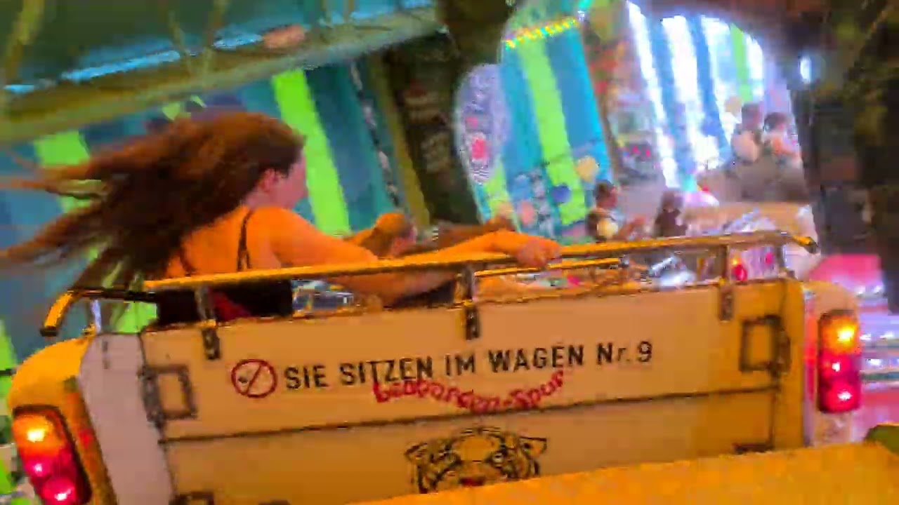 Leoparden Spur (Zinnecker) - Innenfahrt/Onride [Augsburg - Osterplärrer 2024]