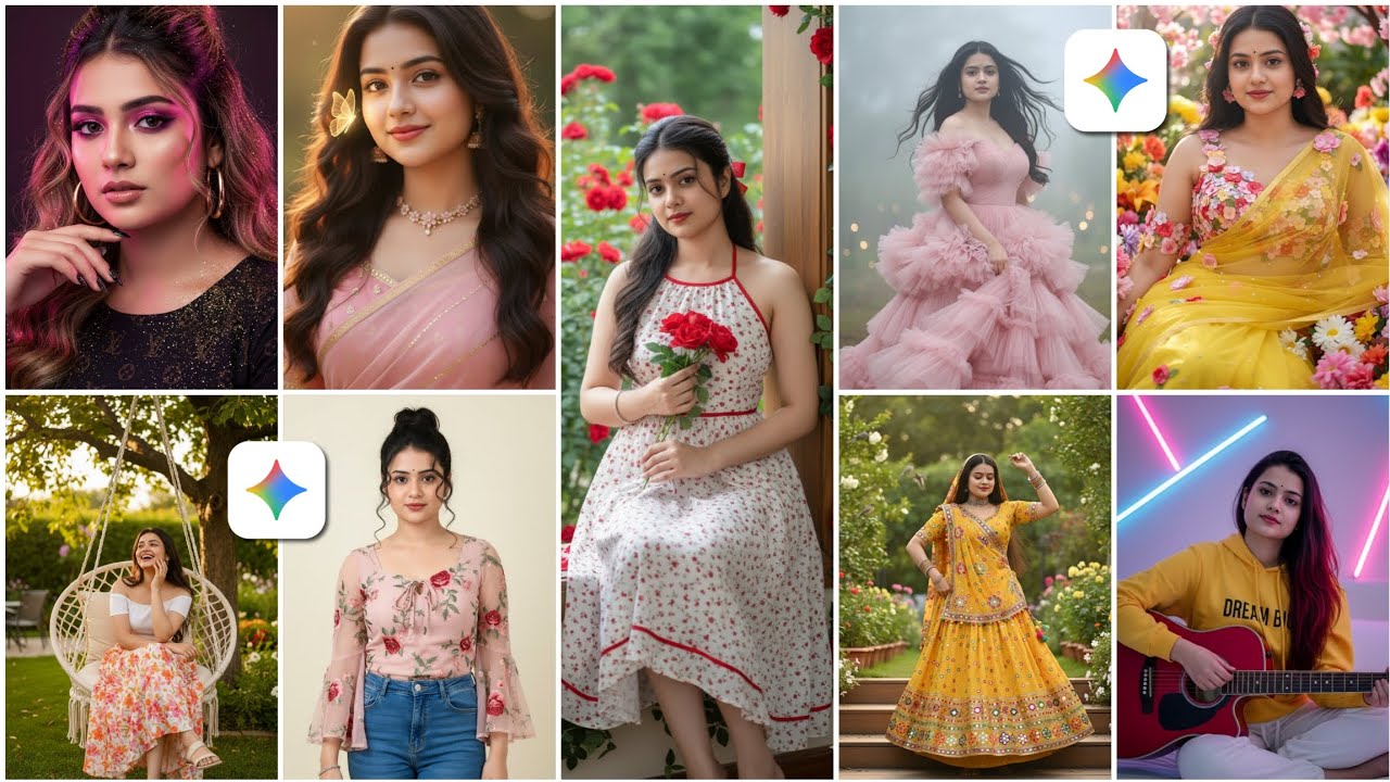Top 100+ Google Gemini Prompts For Girls | Trending Gemini Ai Photo Editing | Gemini Ai New Prompts