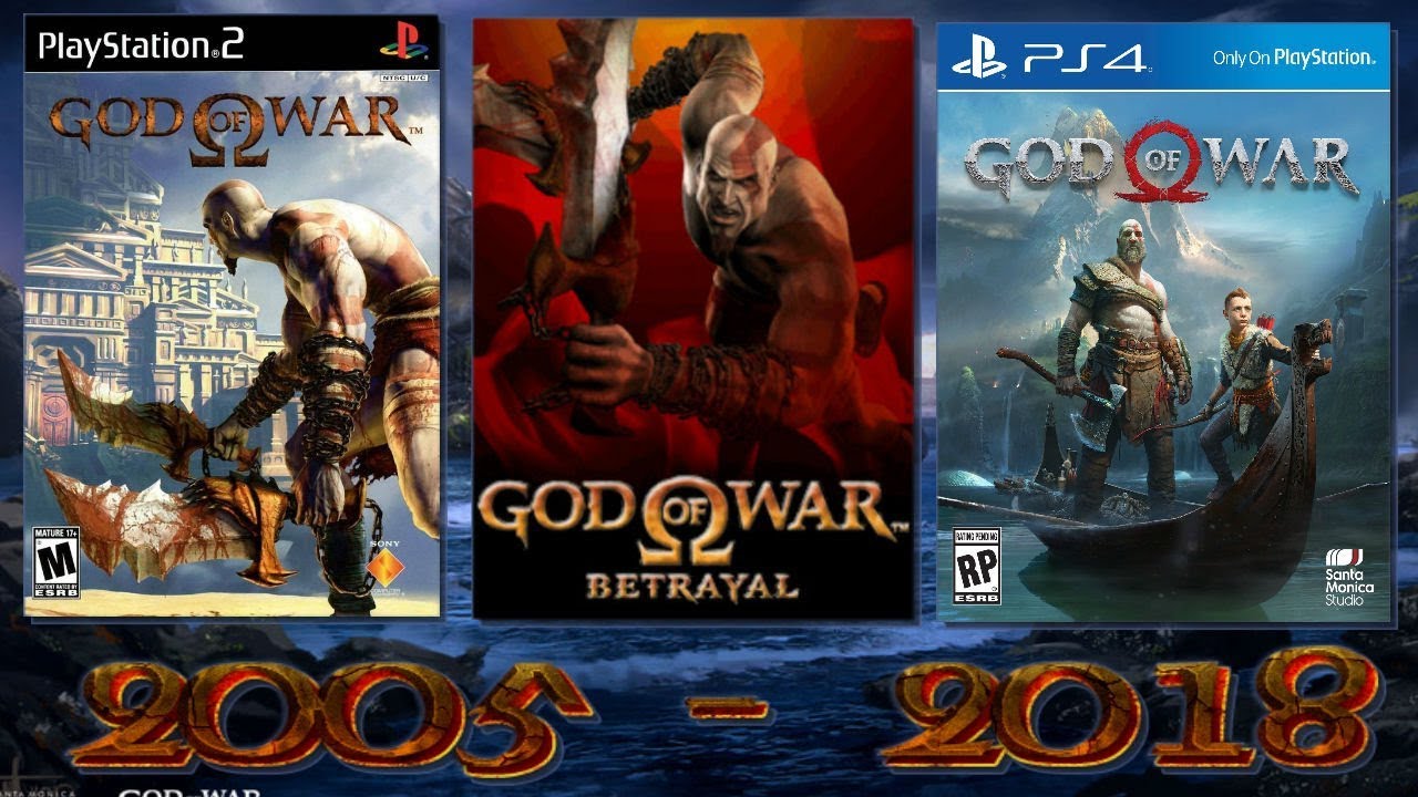 Todos los God of War (2005 - 2018) (Juegos de God Of War)