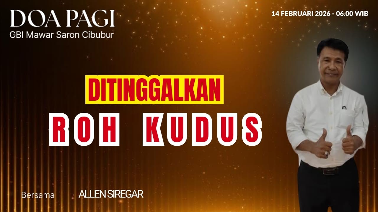 Ditinggalkan Roh Kudus | Allen Siregar