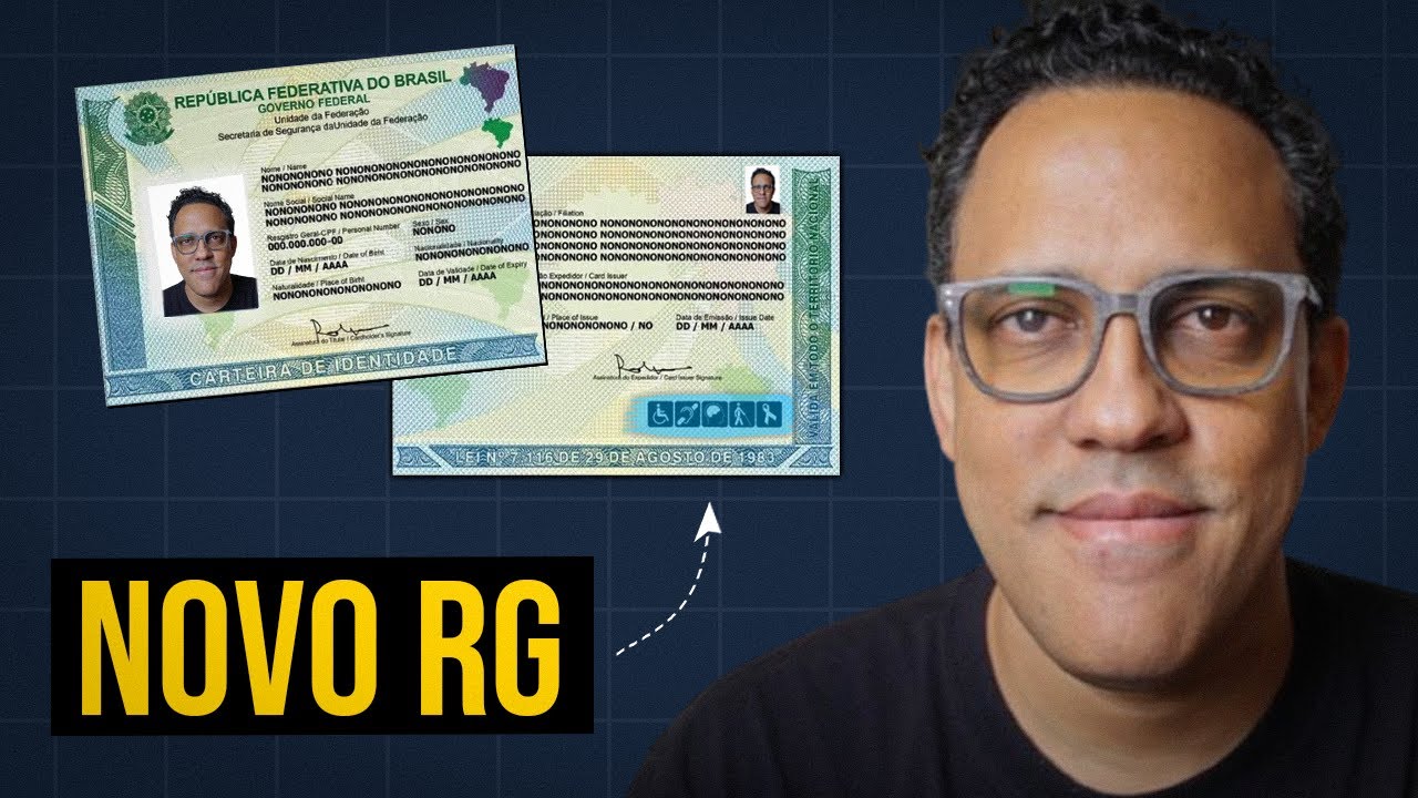 Como o PCD SOLICITA o NOVO RG ÚNICO - CIN?