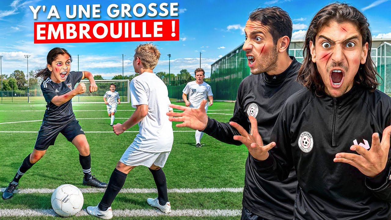 MYRIAM SE BAT VIOLEMMENT ET PREND UN CARTON ROUGE DANS SON MATCH DE FOOT !