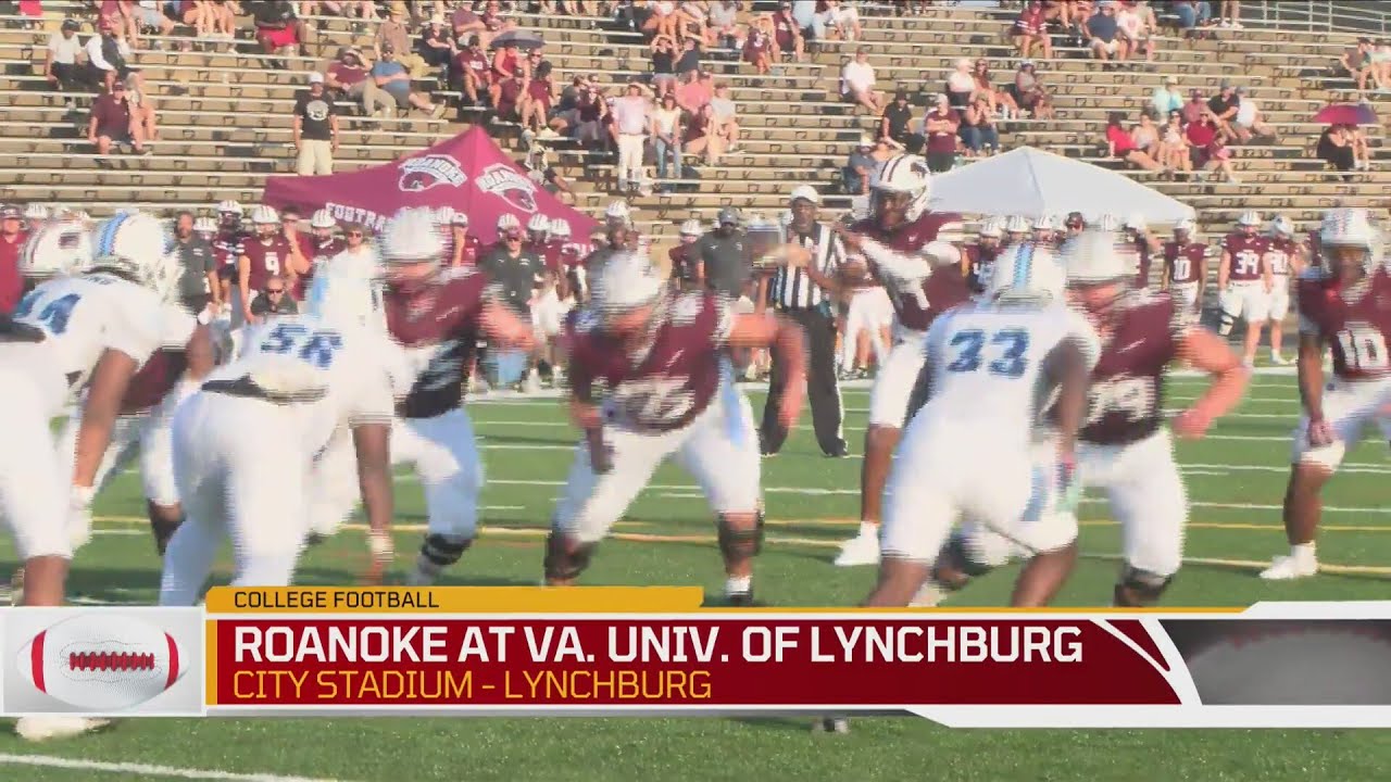 Roanoke dominates Virginia University of Lynchburg in second half, 37-7