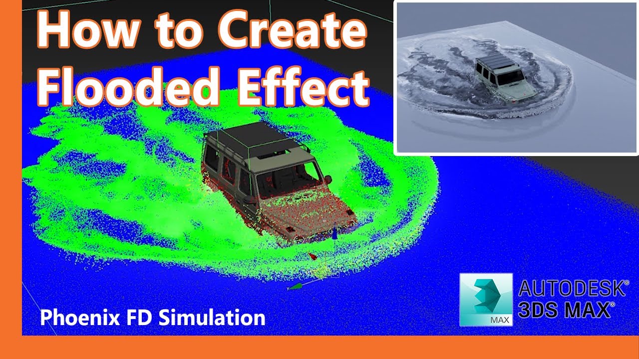Flooded Car Effect | 3Ds Max