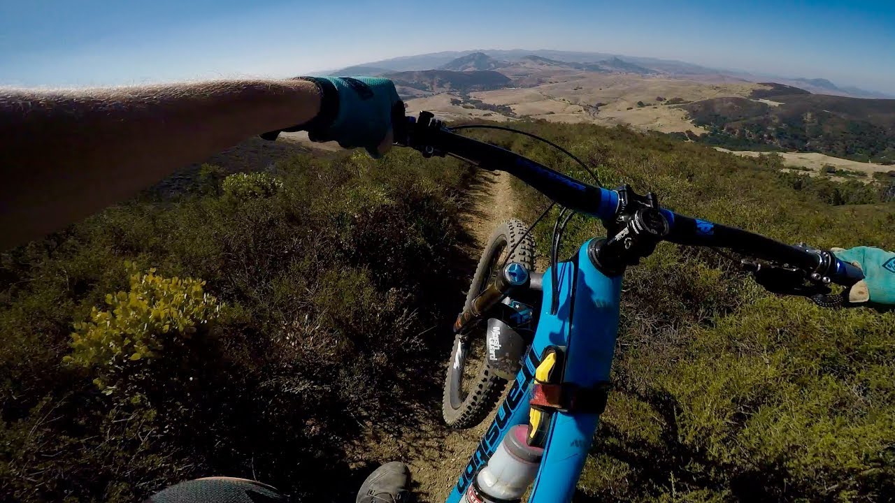 Bombers // West Cuesta Ridge Full Gimbal Shot Run // Strava 4th Overall