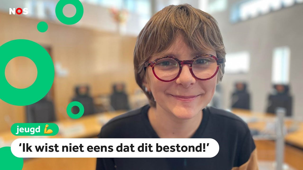 Arjen is de eerste kinderburgemeester die op speciaal onderwijs zit