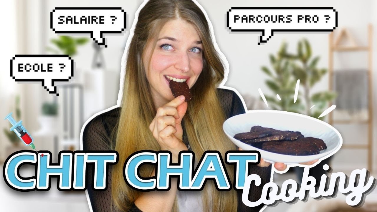 🍪 La VÉRITÉ sur MON MÉTIER D'INFIRMIÈRE ! Chit chat cooking