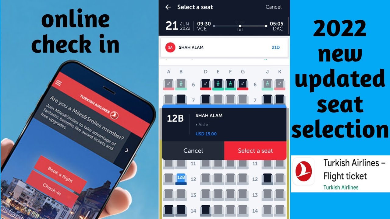 Turkish airlines check in 2022 | new update |