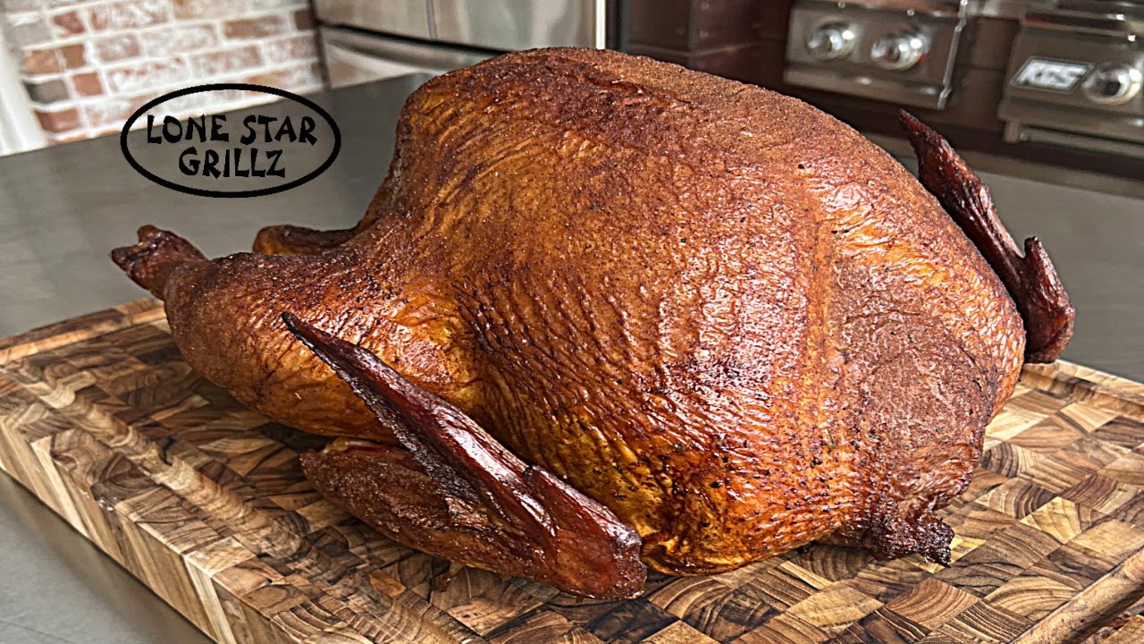 Smoked Turkey On The Lone Star Grillz Pellet Smoker
