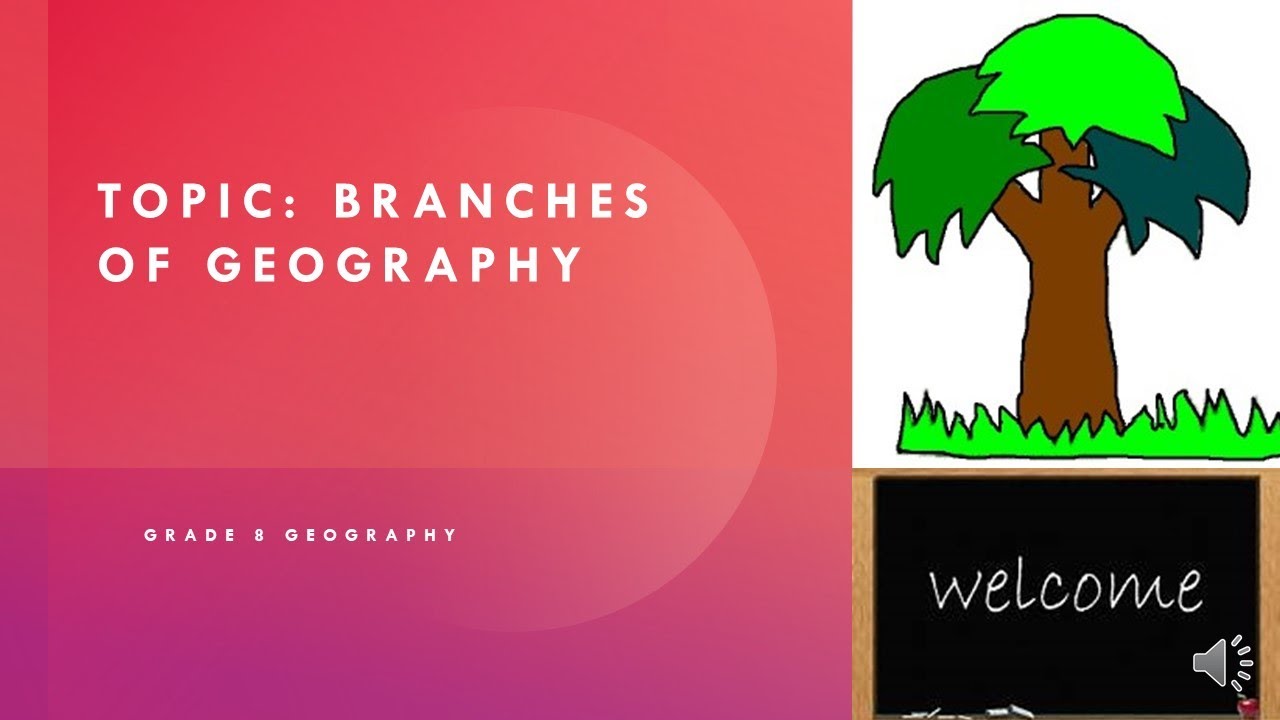 Branches of Geography