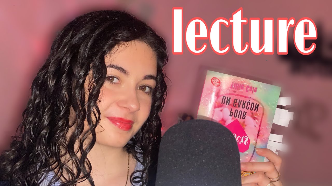 • ASMR FR • LECTURE CHUCHOTÉE • 📖 🩵 Mille Baisers Pour Un Garçon 🌸(c’est obligé que tu pleures )