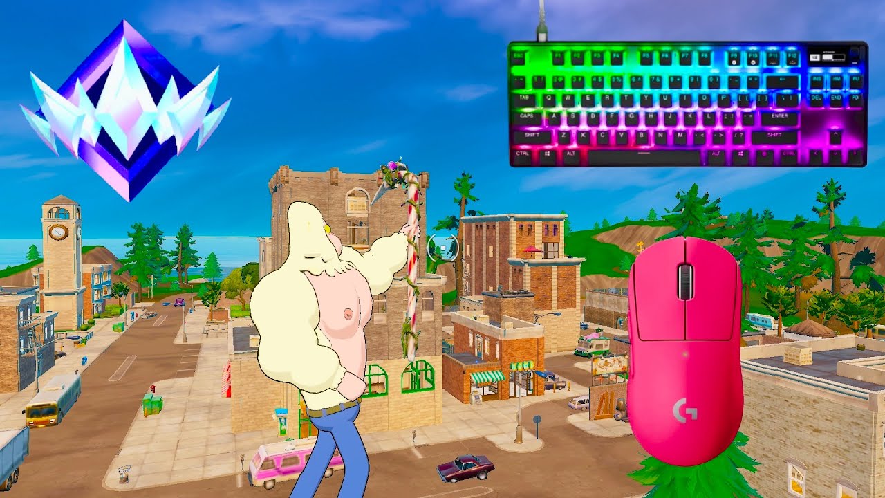 SteelSeries Apex Pro TKL ASMR 😴 Fortnite OG Ranked Reload 🏆 Satisfying Keyboard Fortnite 360 FPS 4K