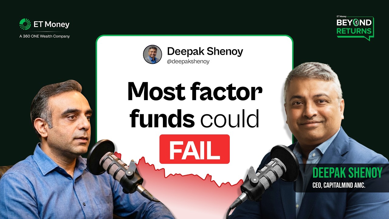 Index Fund Investors Are Losing Money, And They Don&rsquo;t Realise It | Deepak Shenoy of Capitalmind MF