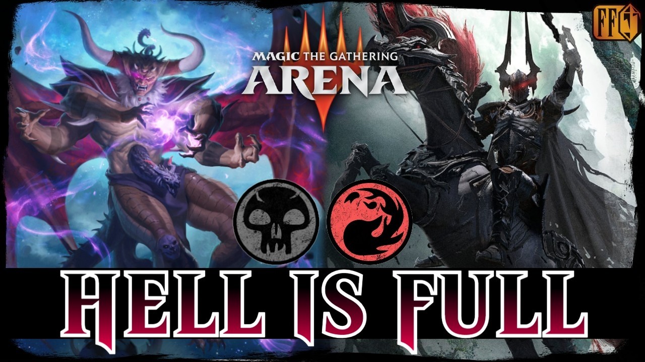 PRIMAL ODIN KILLS | MTG Arena - Rakdos Demon Reanimator Jank Combo FINAL FANTASY Standard Deck