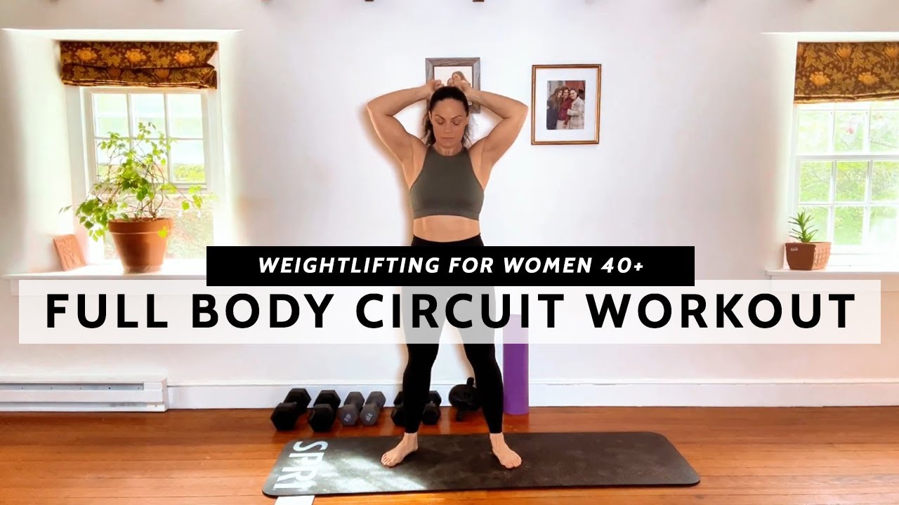 Full Body Circuit Workout for Women 40+ | 3 Rounds Dumbbell Strength + Core
