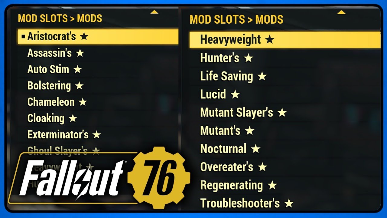 Fallout 76 PTS: HUGE 1st Star Armor Changes - Buffs, Nerfs & NEW Effects!