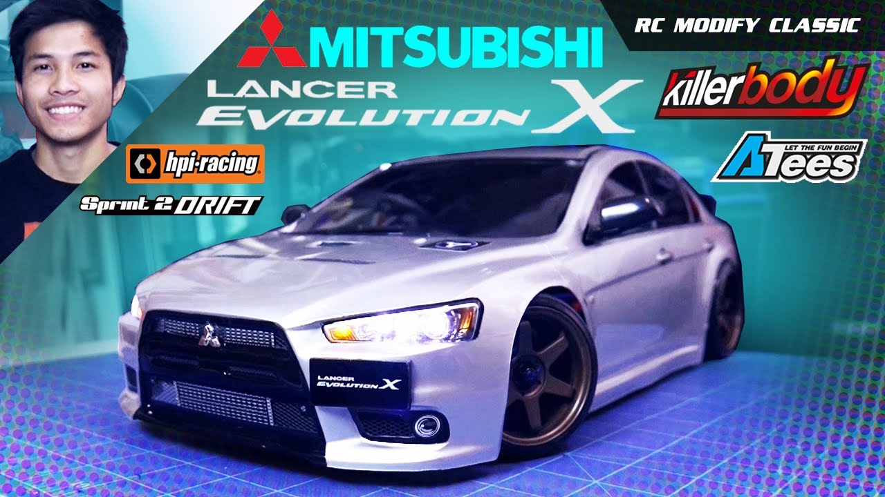 RC Modify S1 18 | Killerbody Mitsubishi EVO X — радиоуправляемая машина