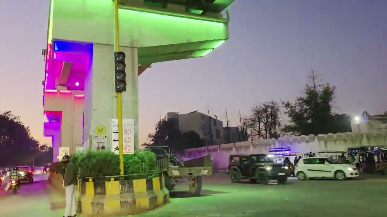200 फुट बाईपास से चौमू पुलिया ओर सीकर रोड 