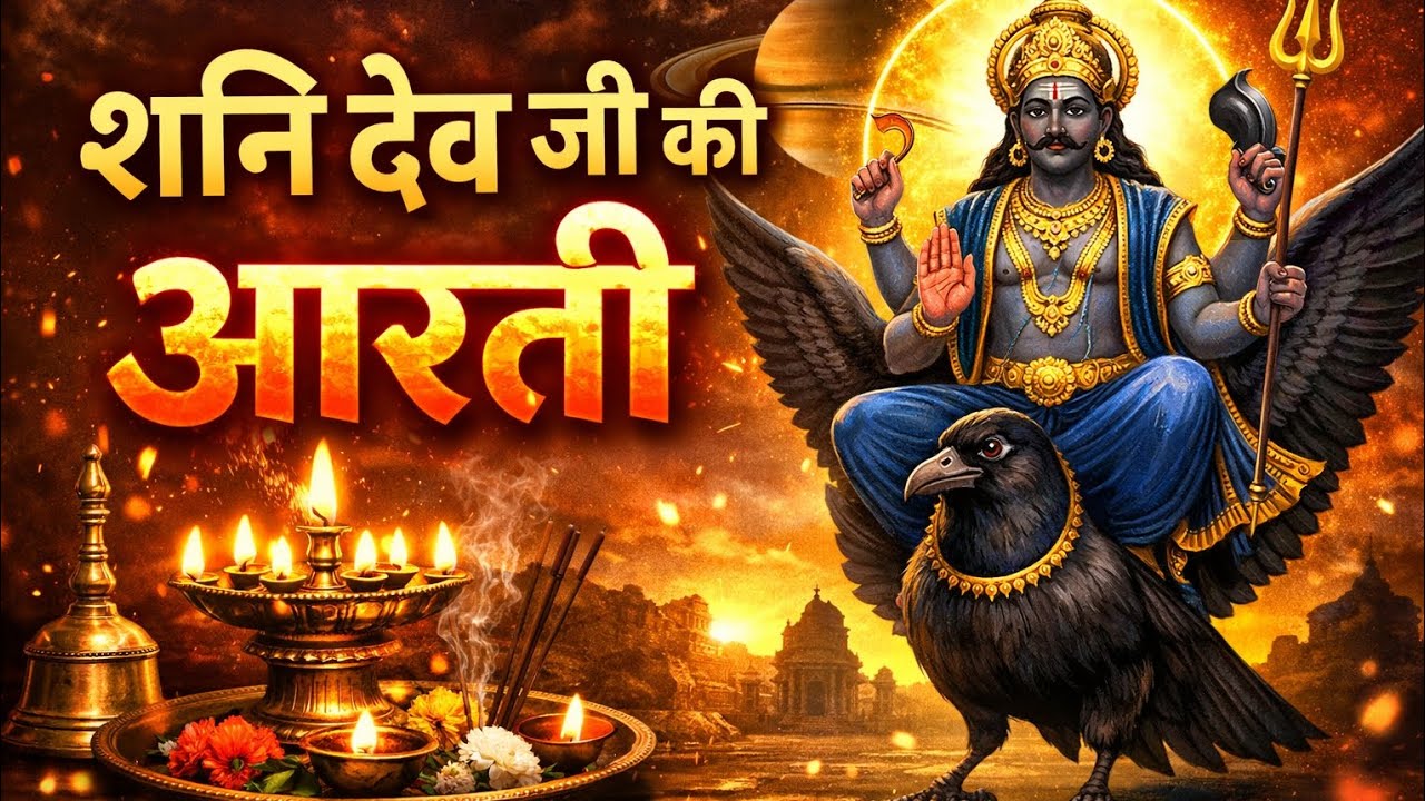 शनि देव आरती | जय जय श्री शनि देव आरती | Shani Dev Aarti | शनिदेव की आरती | Shani Dev Bhajan