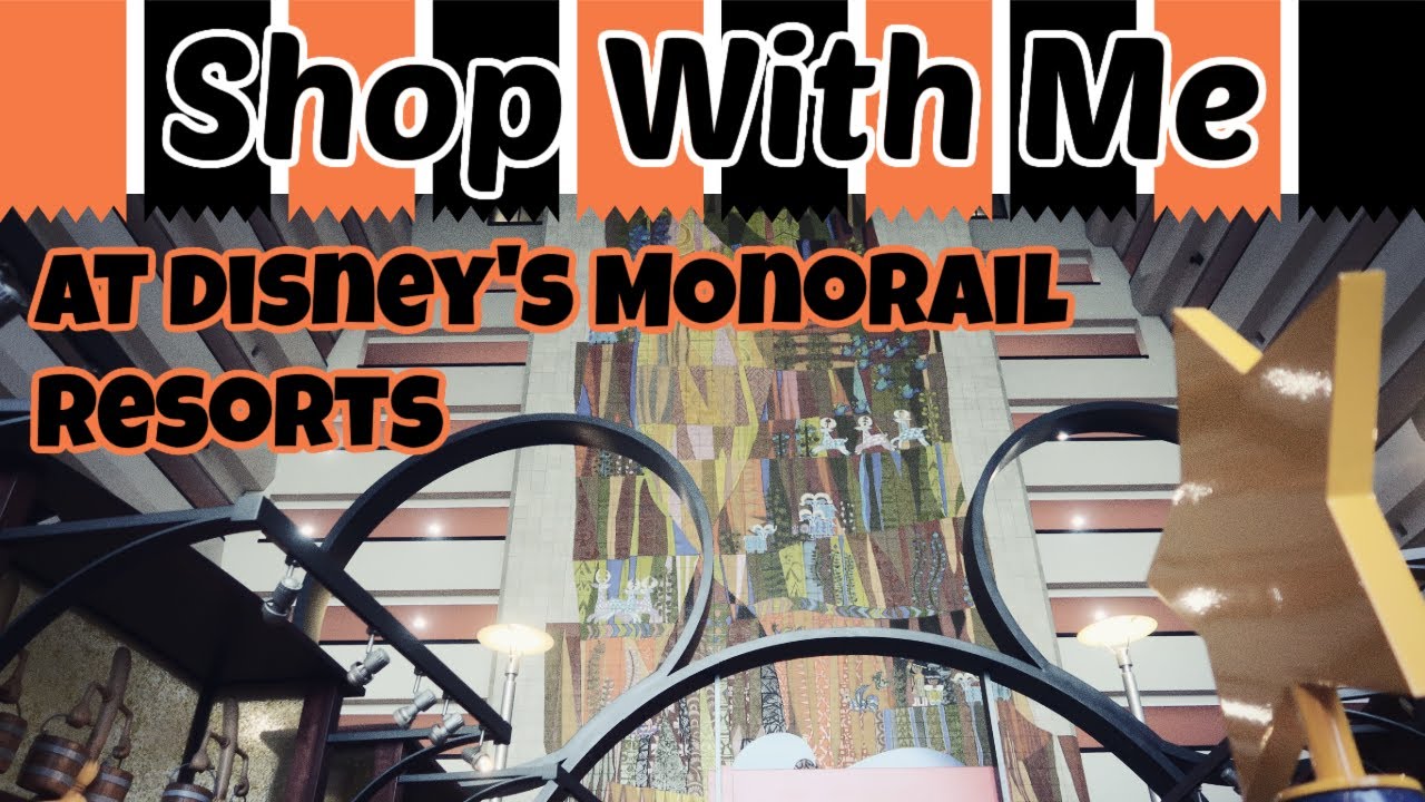 Shop with me at Disney World monorail loop resorts | Contemporary | Polynesian | Grand Floridian