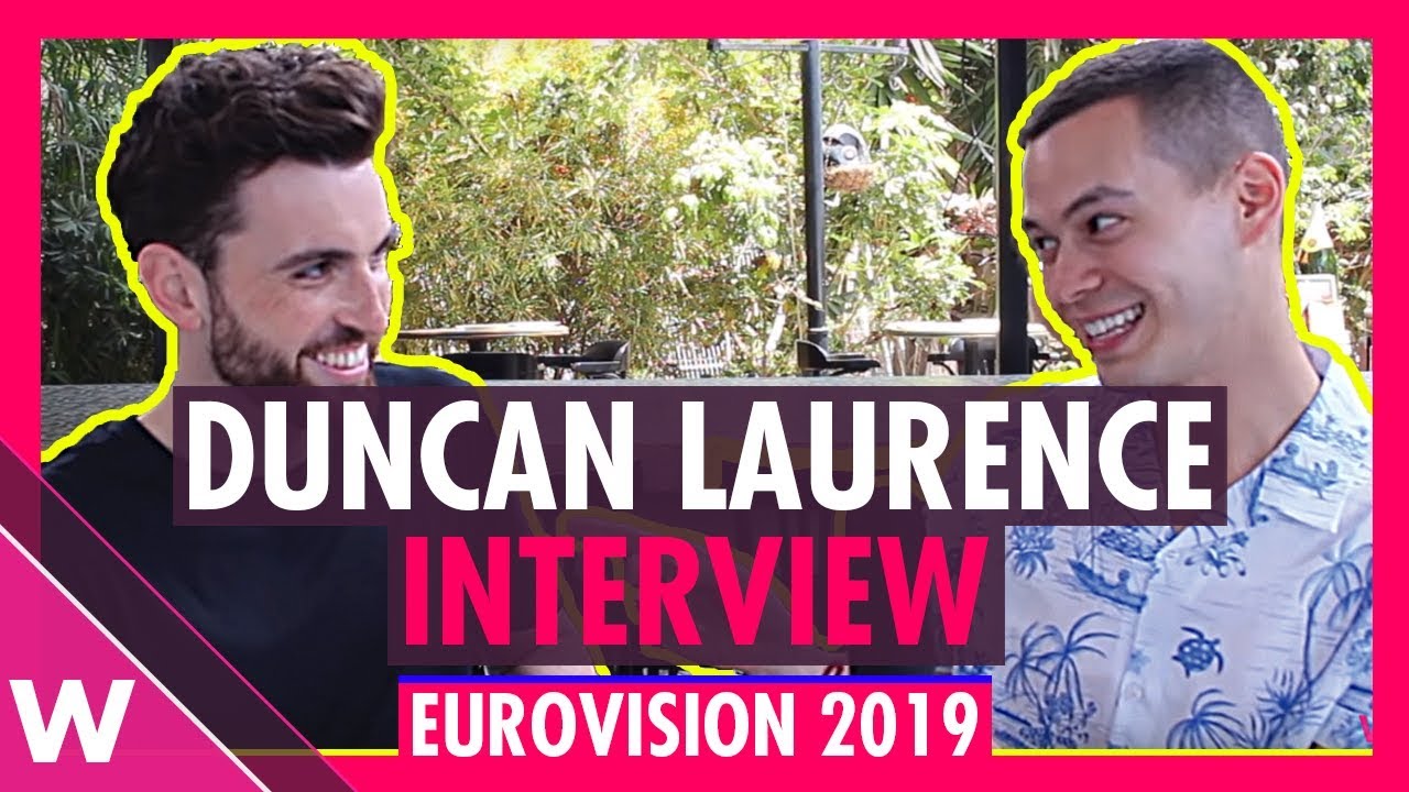 Duncan Laurence (The Netherlands) interview @ Eurovision 2019 in Tel Aviv