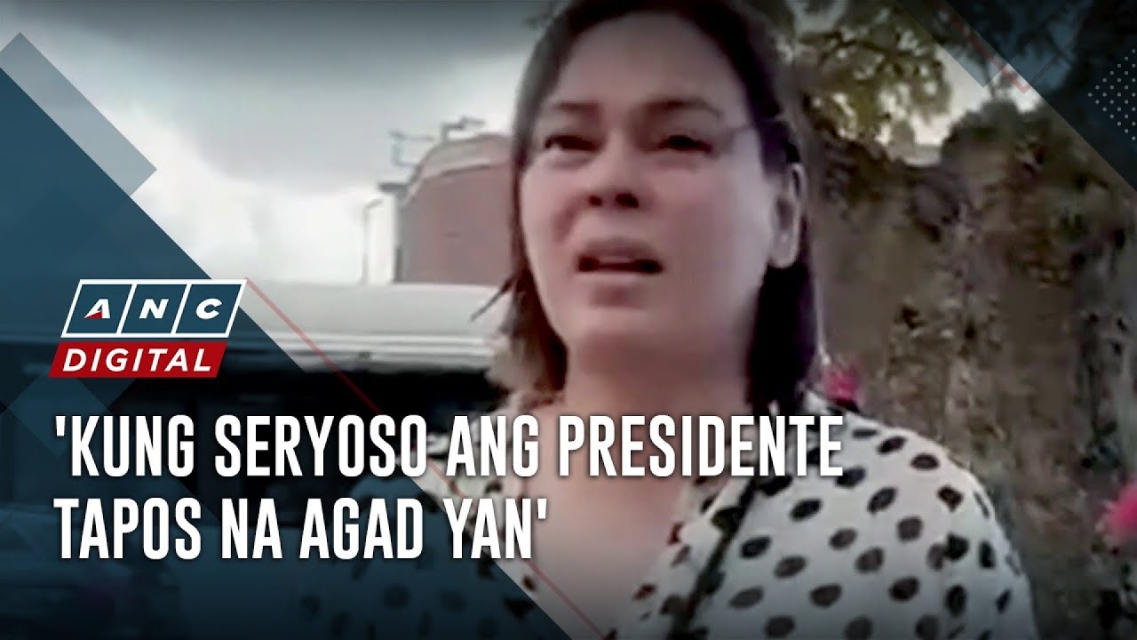 VP Sara Duterte casts doubt on Marcos' flood control probe | ANC