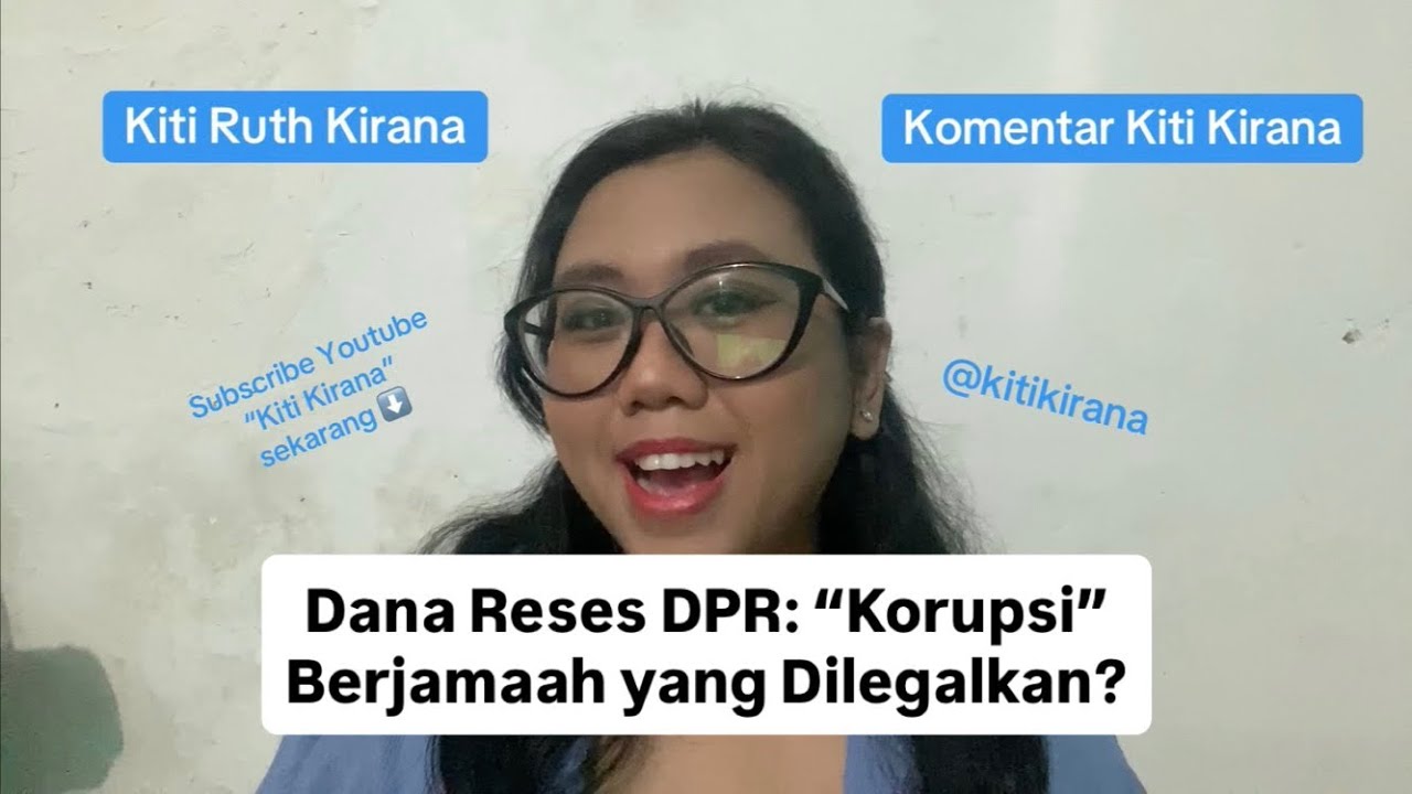 Dana Reses DPR: “Korupsi” Berjamaah yang Dilegalkan? 🤯😡 