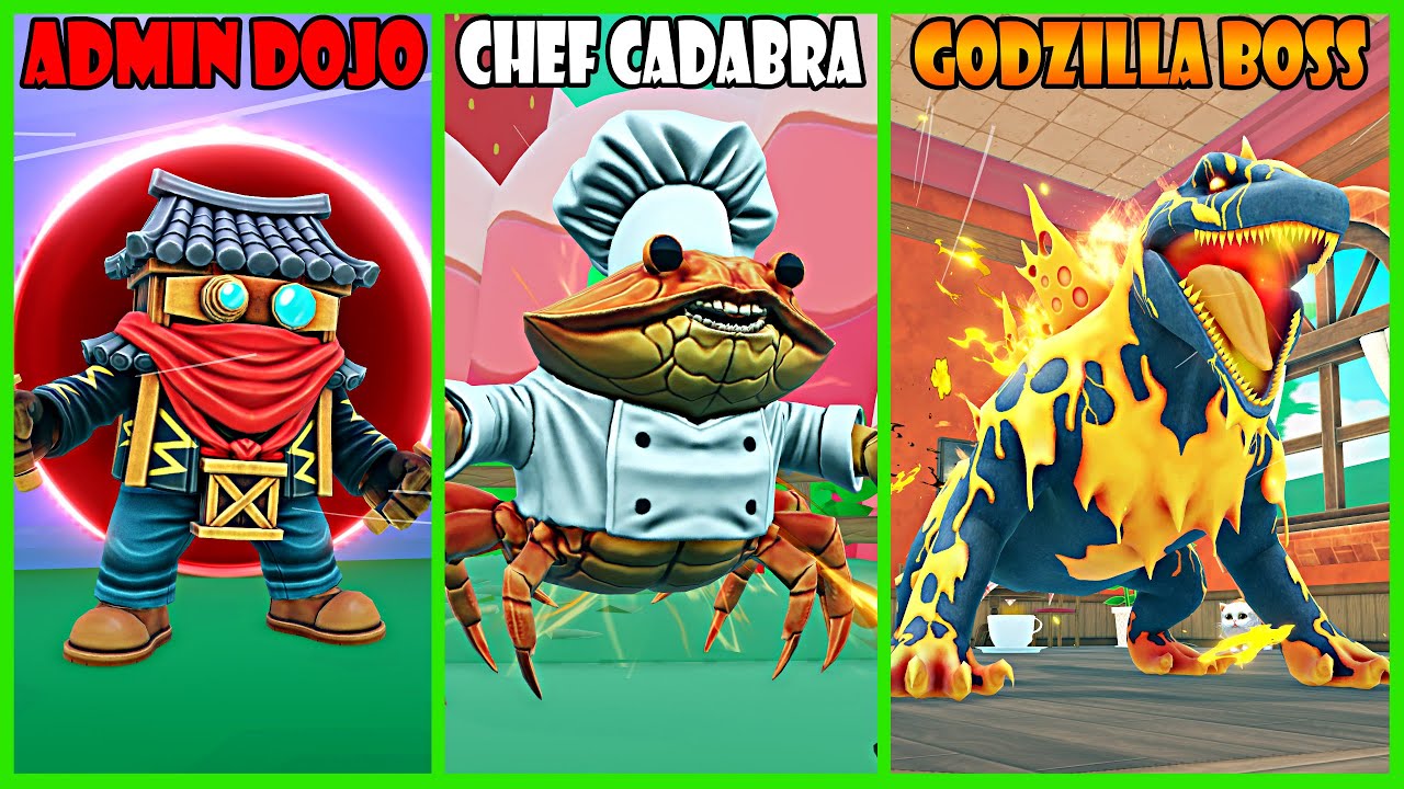 Aku Berevolusi Menjadi Brainrot Godzilla Terbesar & Terkuat - Roblox Brainrot Evolution