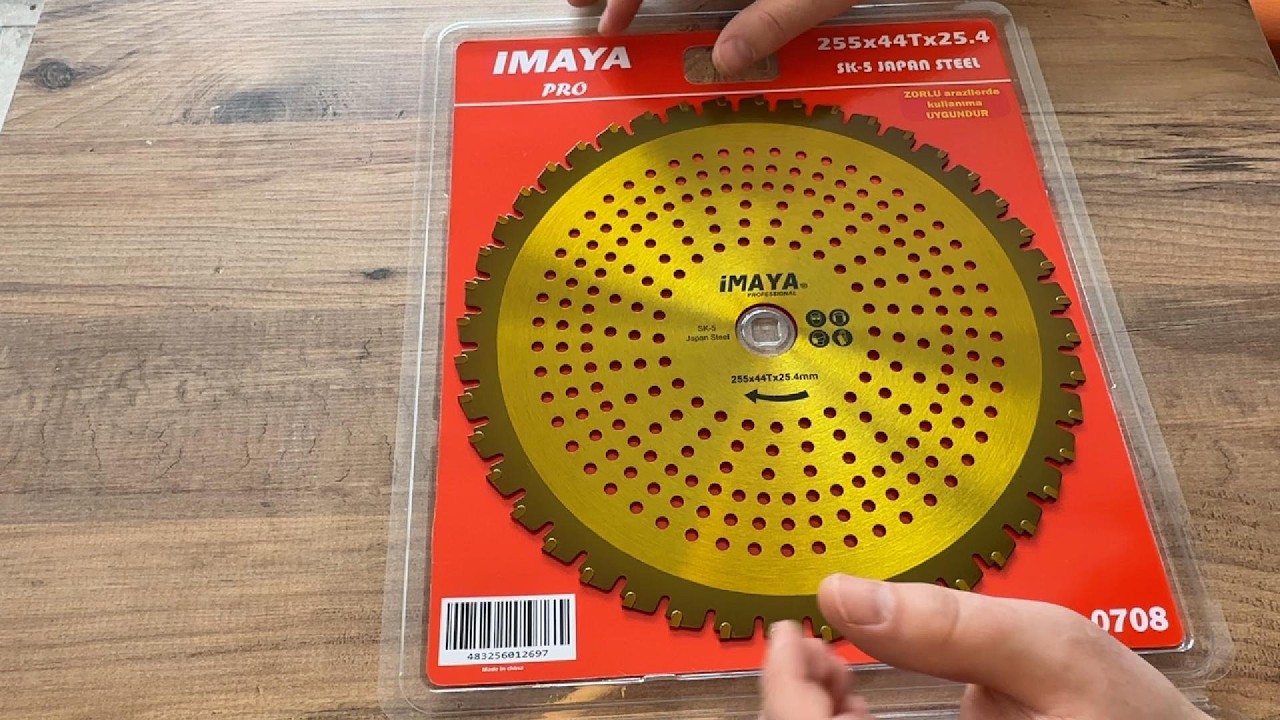 Tırpan Motoru Elmas Daire Testeresi İMAYA