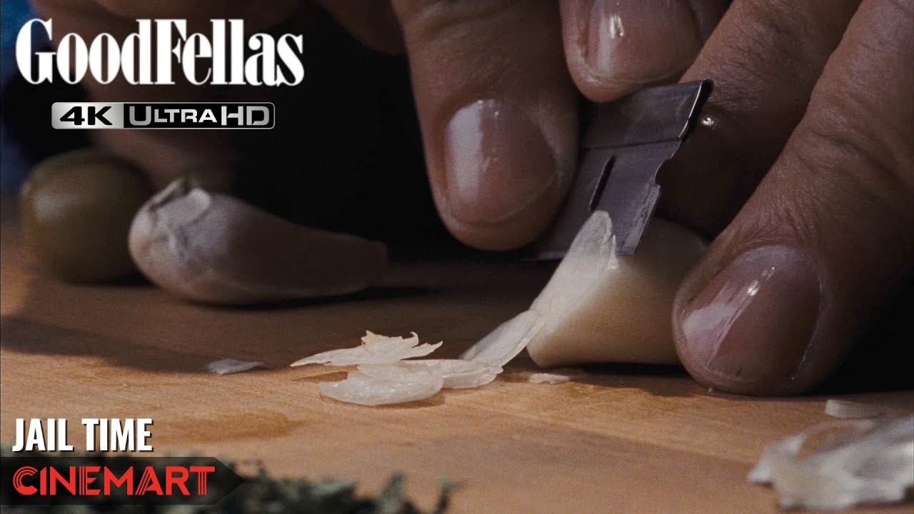 GOODFELLAS (1990) | Jail Time | Garlic Slicing Scene 4K UHD