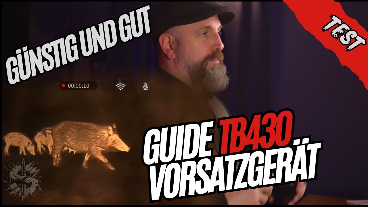 Jungj&auml;ger aufgepasst! G&uuml;nstig und gut, das TB430 W&auml;rmebildvorsatz von GUIDE f&uuml;r Euch im Test.