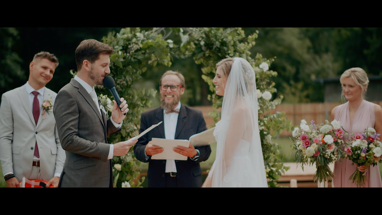 Svatební slib Petra Říbala a Míši Hávové // Wedding vow of Petr Ribal and Misa Havova