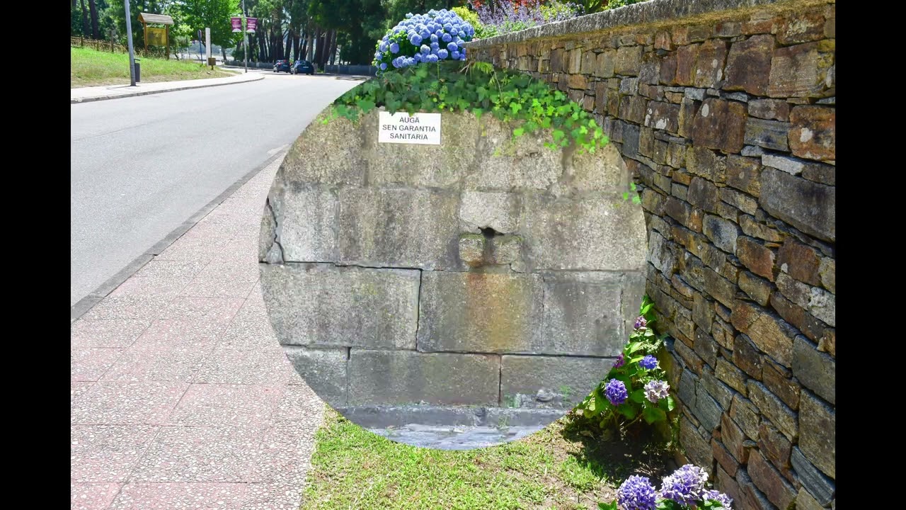 senderismo isla de A TOXA, en Galicia.