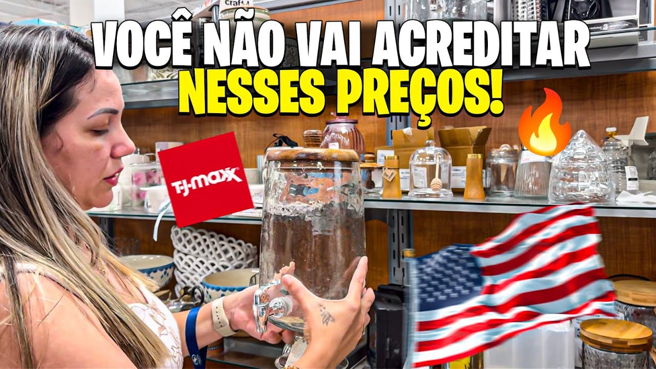 INDO ATR&Aacute;S DE PROMO&Ccedil;&Otilde;ES NOS EUA &ndash; MEUS ACHADOS NA YELLOW TAG DA TJ MAXX! 💸