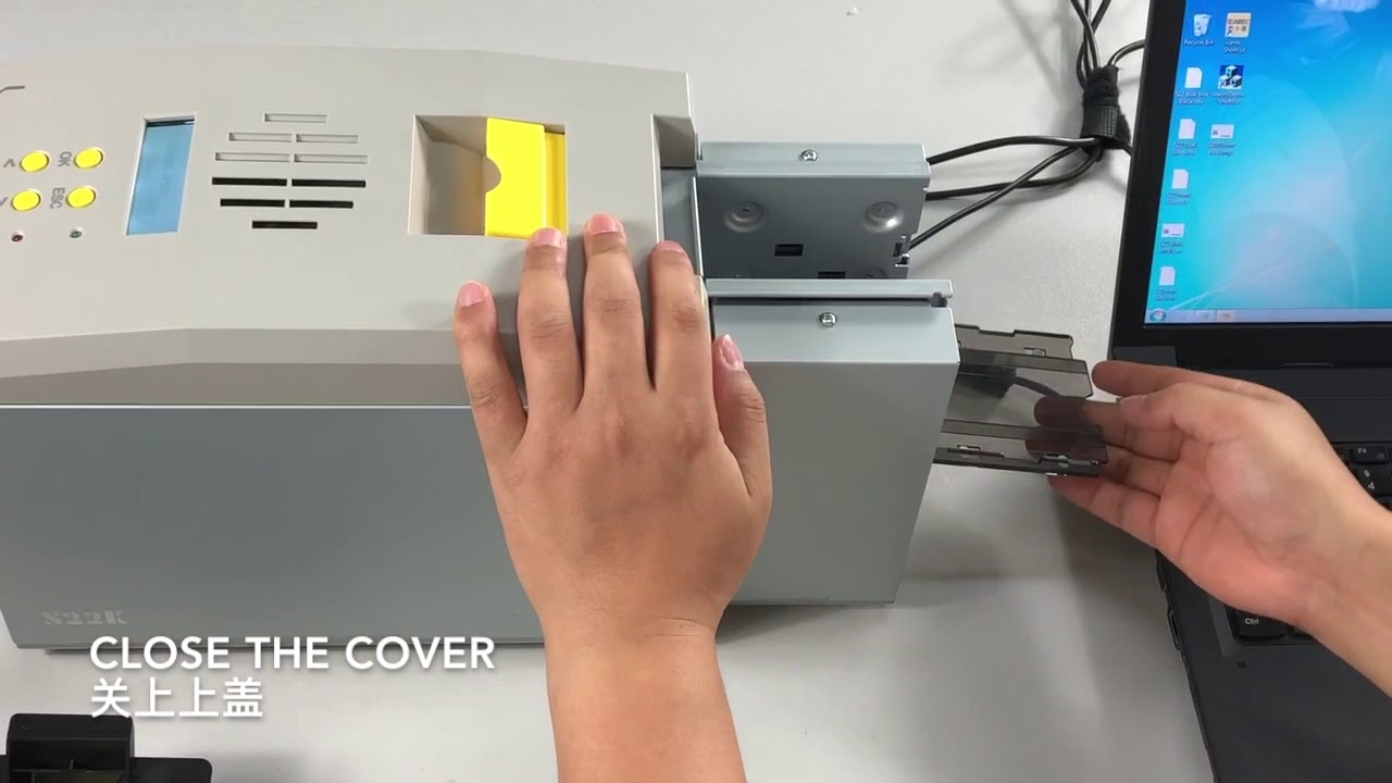 Seaory S22K Card Printer Printing Video
