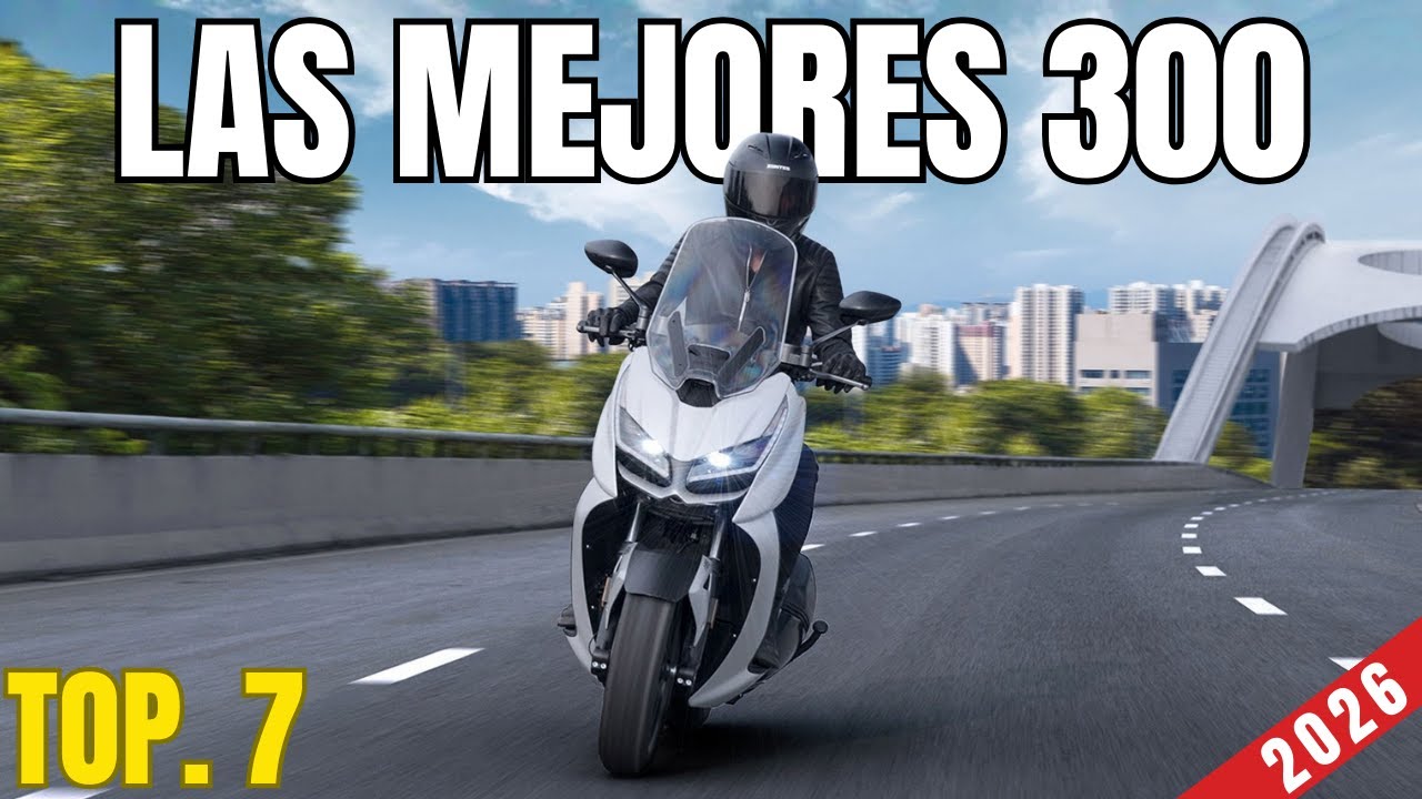 Las 7 MEJORES MOTOS de 300 cc para todo en 2026