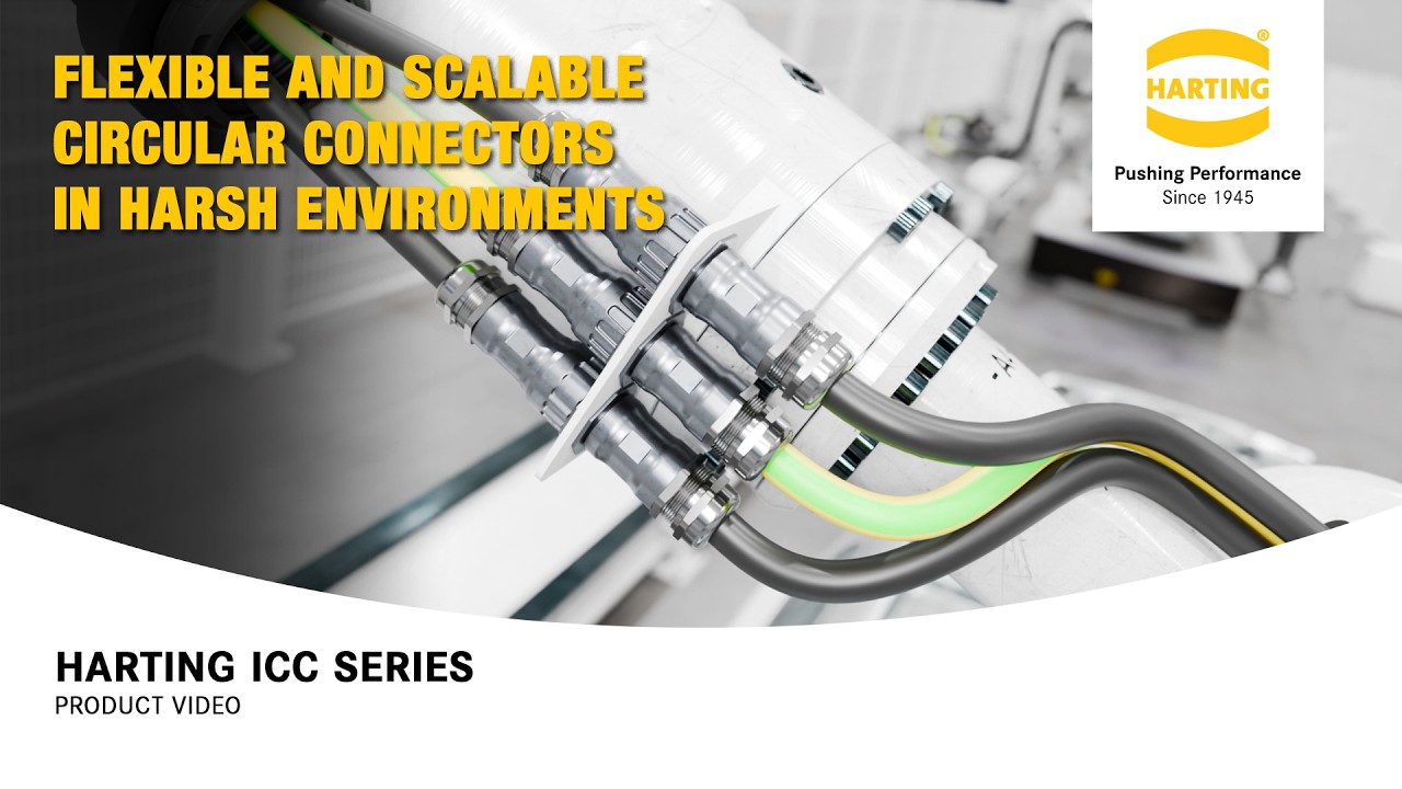 Scalable industrial circular connectors for harsh environments