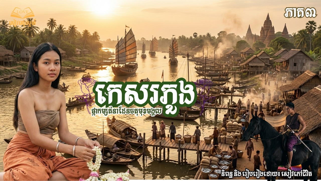 រឿង៖ កេសរភួង ផ្កាកម្សត់នាដែនចតុមុខមង្គល | ភាគ៣ | សៀវភៅស្នេហ៍ | Seavphov Snae