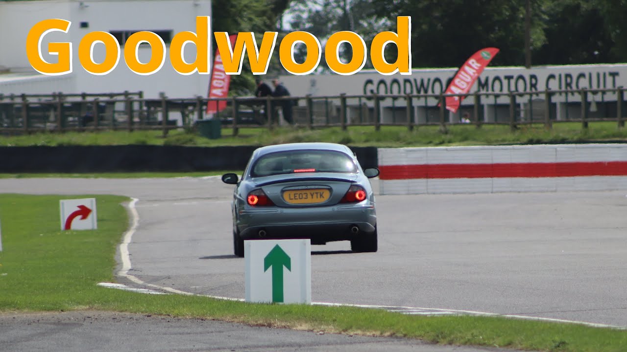 Goodwood JEC Tracksport Day with Jaguar S-Type R