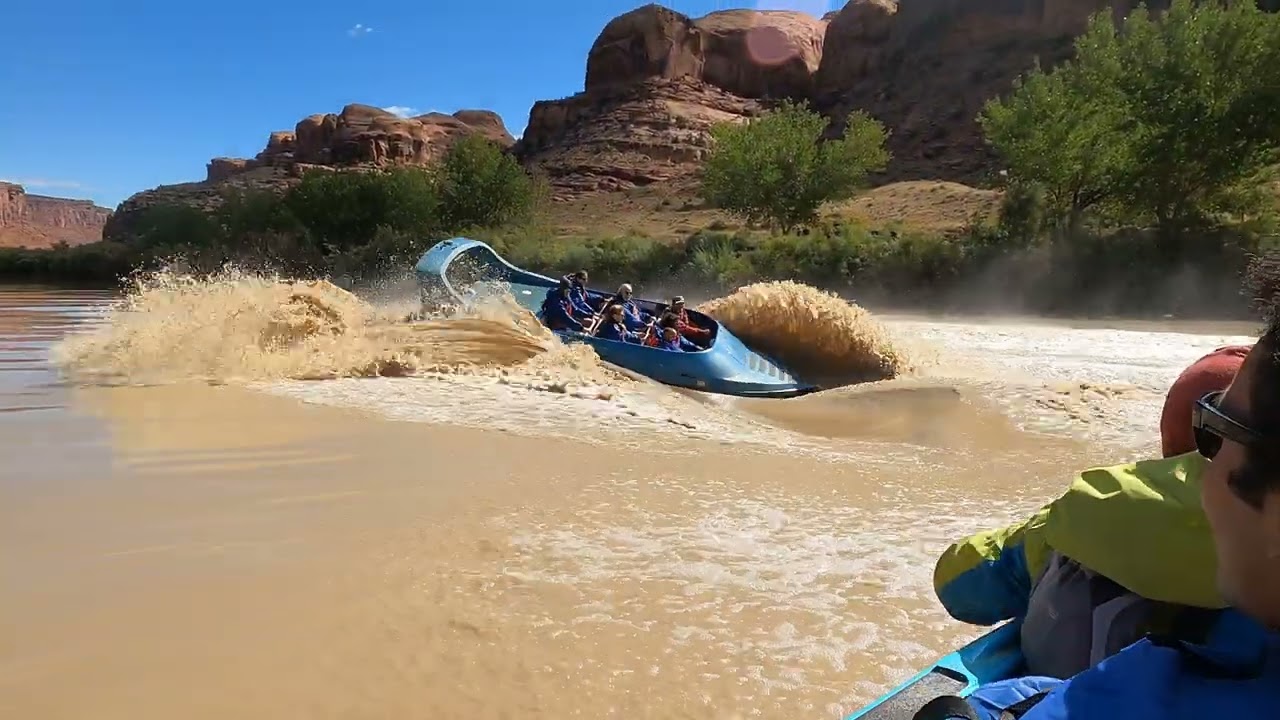 Jet boating in Moab Utah