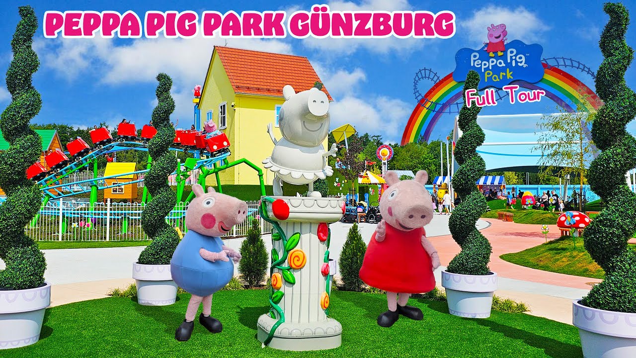 Peppa Pig Park Günzburg Full Virtual Tour (June 2024) [4K]