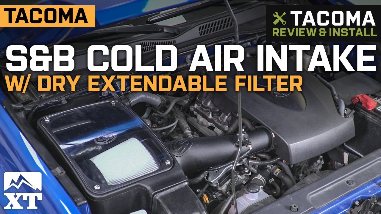 Tacoma S&B Cold Air Intake w/ Dry Extendable Filter (2016-2019 3.5L) Review & Install