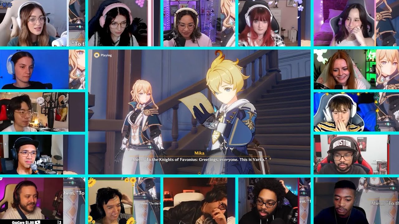 Mika - Sounds From Afar Full Story | Genshin Impact Reaction Mashup