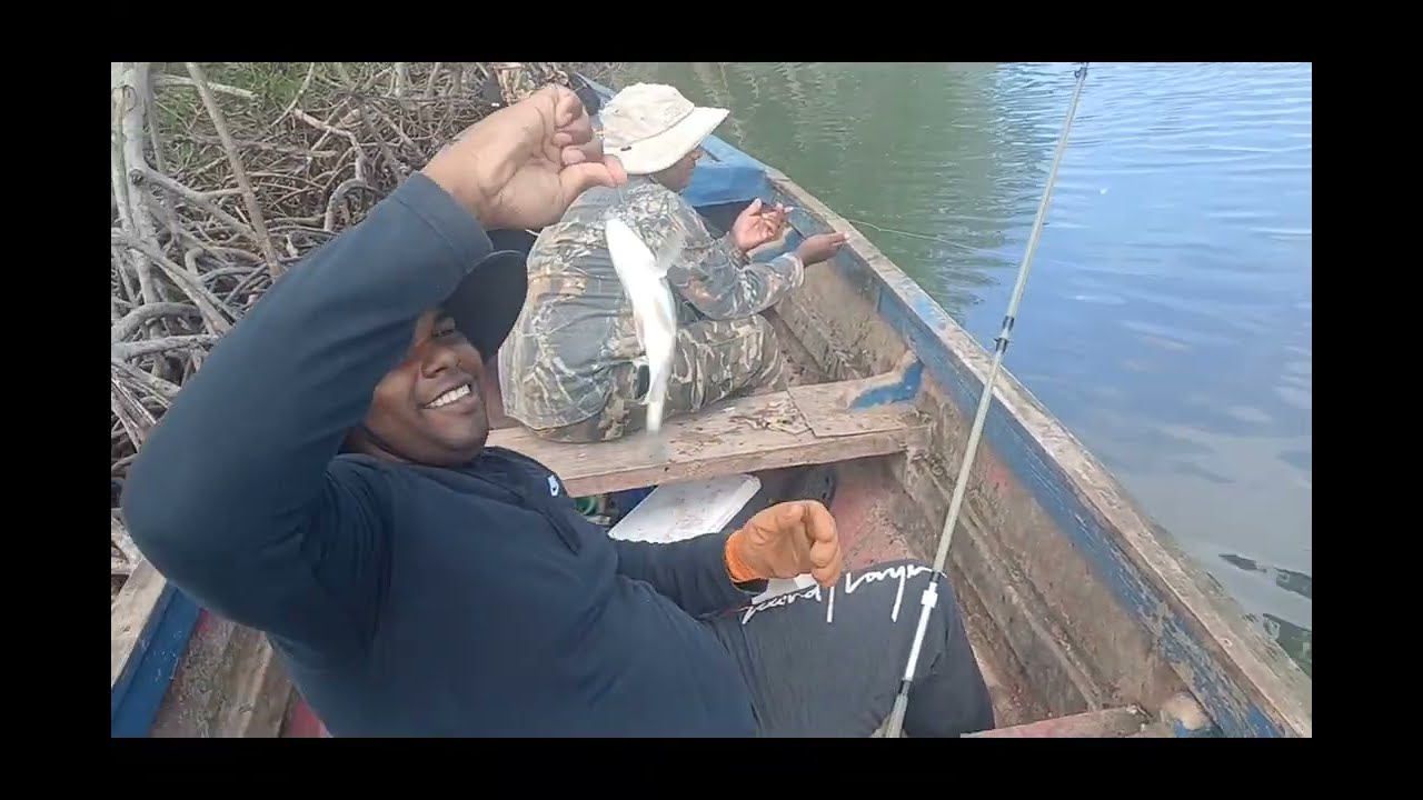 It is a #epic adventure at we secret fishing spot 