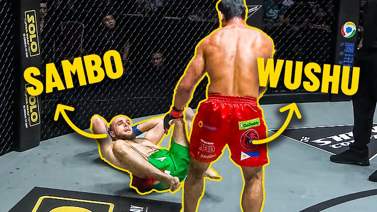 САМБО ПРОТИВ УШУ 👊 Фолаянг против «Хищника» | Из архивов