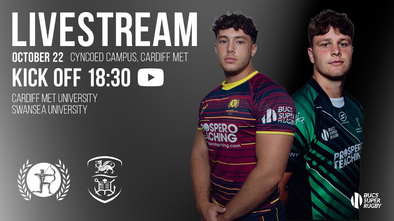Cardiff Met vs Swansea | Men's BUCS Super Rugby | Round 5