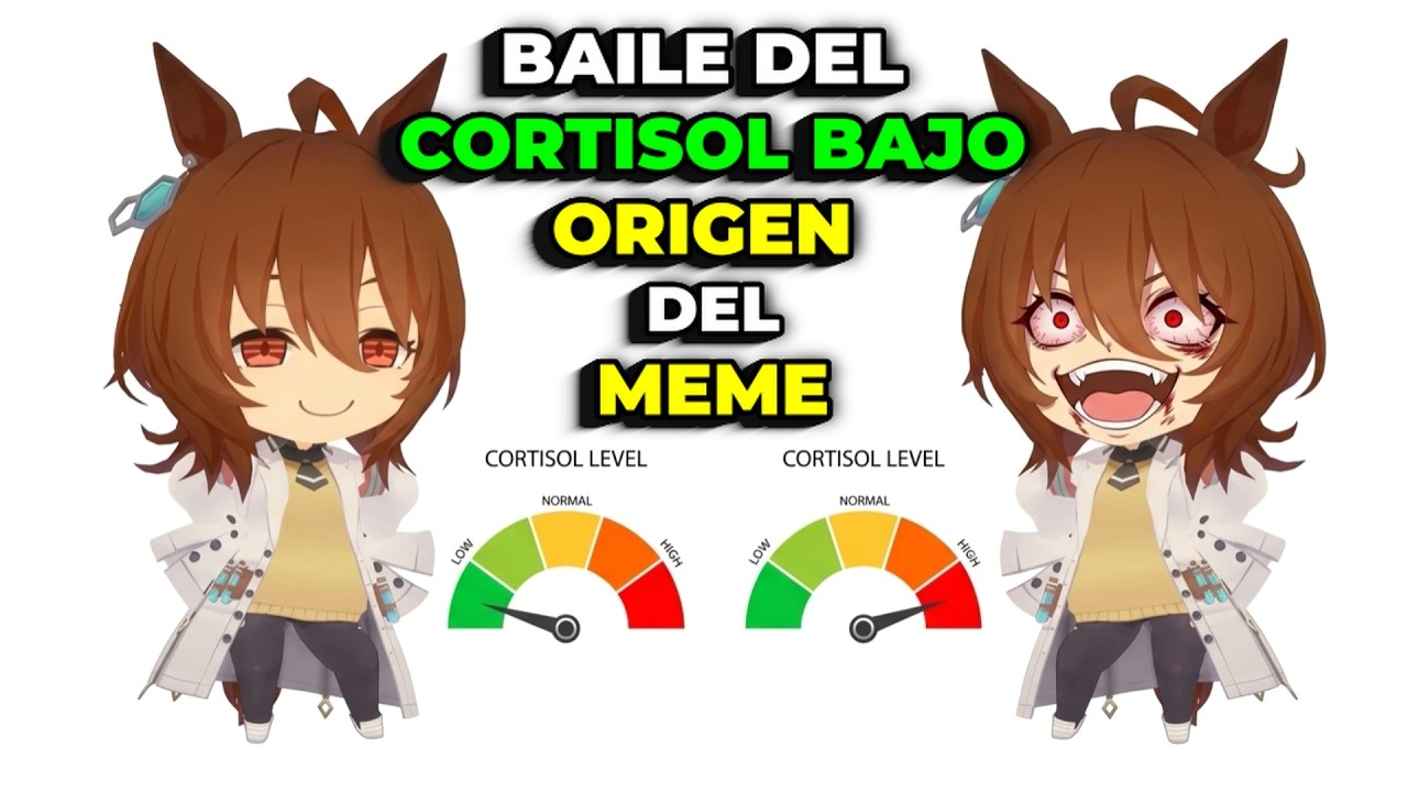 La EVOLUCI&Oacute;N del MEME del CORTISOL 💃 El BAILE del CORTISOL BAJO | ORIGEN DEL MEME