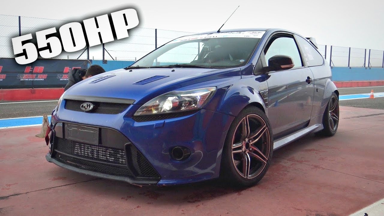What It's Like To Drive a 550HP FWD Ford Focus RS MK2 @ Track! - AMAZING 5-Cylinder Turbo Sounds!