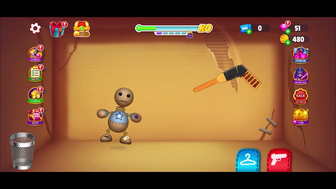 Kick the buddy (pt 3)